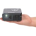 AAXA P5 LED Pico Projector, 300 Lumens, Native 720P HD Resolution, 120 Min Battery, 20k Hour LED, Media Player (KP-800-01)