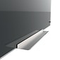 U Brands Glass Dry Erase Board, 70" x 35", Black Surface, Frameless (173U00-01)