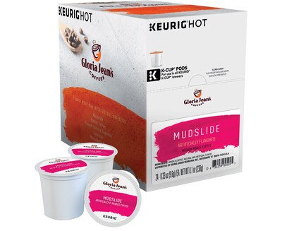 Gloria Jeans Mudslide Coffee, Keurig® K-Cup® Pods, Medium Roast, 24/Box (60051-056)