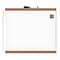 U Brands PINIT Magnetic Dry Erase Whiteboard, 20 x 16, White Frame