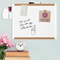 U Brands PINIT Magnetic Dry Erase Whiteboard, 20" x 16", White Frame