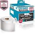 DYMO LW Durable Labels for LabelWriter Label Printers, White Poly, 2-5/16 x 4, Roll of 50 (1976414)