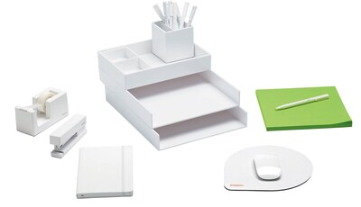 Poppin White Dream Desk (101605)