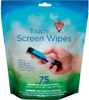 Falcon Wipes/Cloths, 75/Pack (DTSW75)