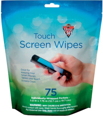 Falcon Wipes/Cloths, 75/Pack (DTSW75)