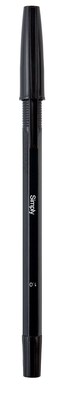 Simply® Ballpoint Stick Pens Medium 1.0mm Black 12pk [50783]