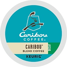 Caribou Blend Decaf Coffee Keurig® K-Cup® Pods, Medium Roast, 96/Carton (10311)