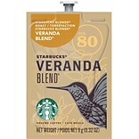 FLAVIA® Starbucks® Veranda Blend® Coffee Freshpacks, .32 oz., 80/Carton (MDR10096)
