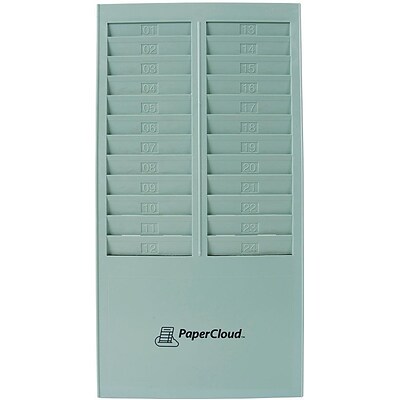 PaperCloud™ Time Card Rack 24 Slot (PCTCR24)