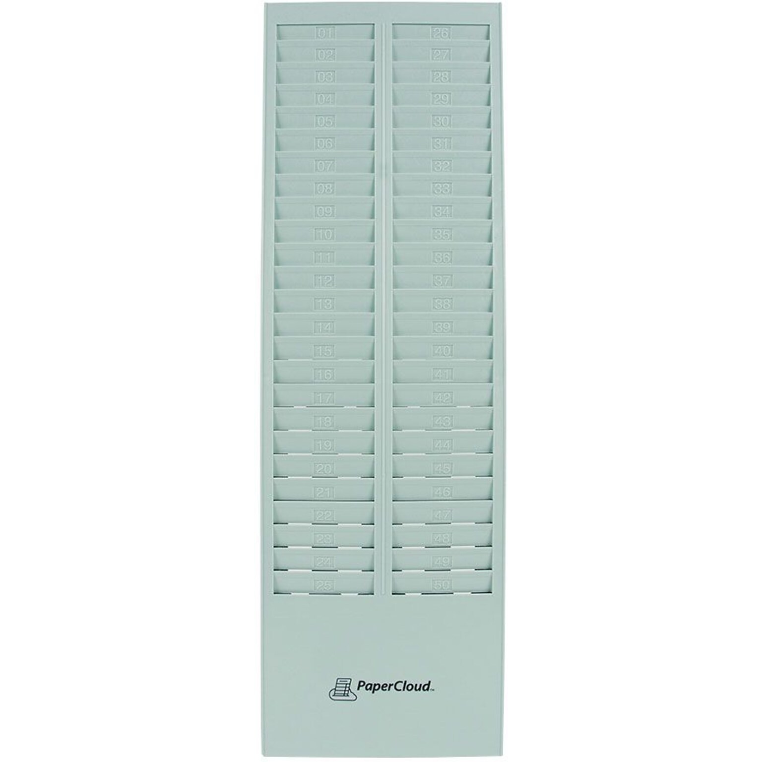 PaperCloud™ Time Card Rack 50 Slot (PCTCR50)