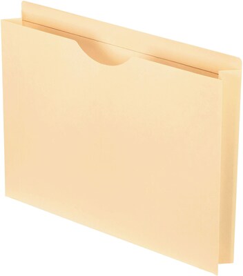 Pendaflex Reinforced File Jacket, 2" Expansion, Letter Size, Manila, 50/Box (22025EE)