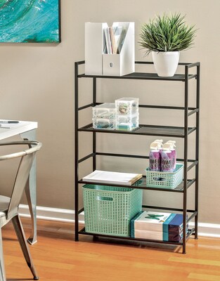 Flipshelf 4-shelf wide unit