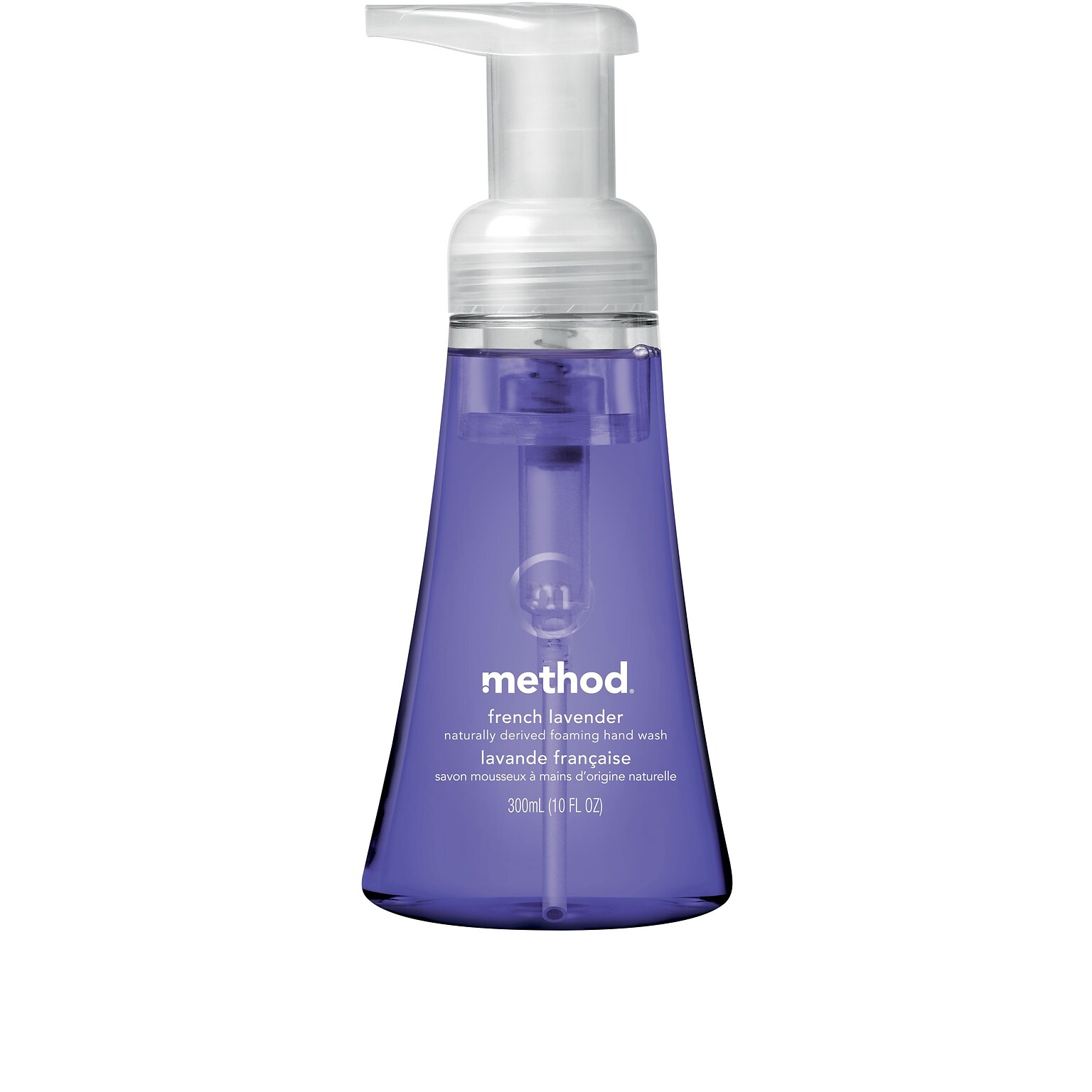 Method Foaming Hand Wash, Lavender Scent, 10 oz. Pump Dispenser