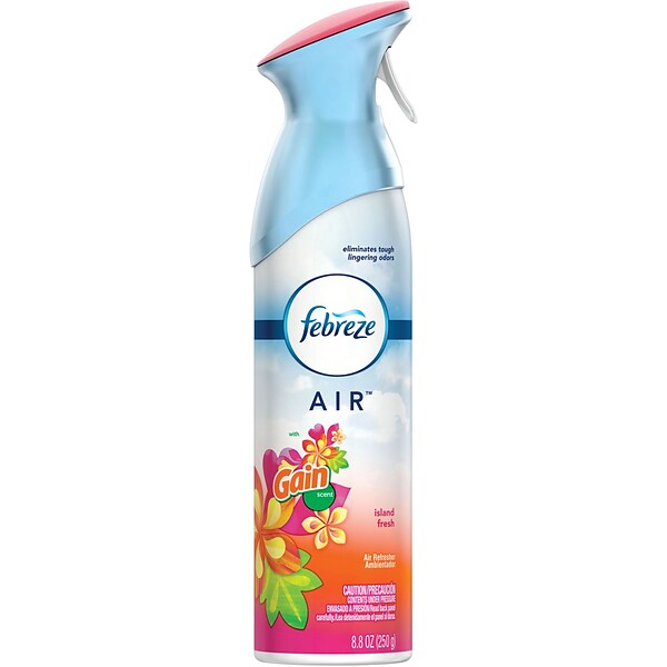 Febreze Odor-Eliminating Air Freshener with Gain Island Fresh Scent, 8.8 oz (96253)