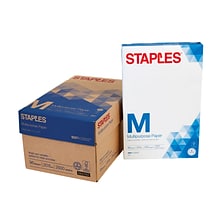 Staples 11 x 17 Multipurpose Paper, 20 lbs., 96 Brightness, 500/Ream, 5 Reams/Carton (05032)