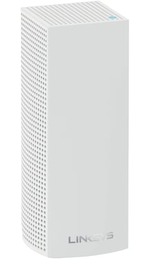 Linksys Velop Intelligent Whole Home Mesh AC2200 Tri-Band WiFi System, White, 3/Pack (WHW0303)