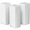 Linksys Velop Intelligent Whole Home Mesh AC2200 Tri-Band WiFi System, White, 3/Pack (WHW0303)