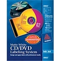 Avery CD/DVD Design Kit, 2 Labels Per Sheet, Matte White, 40 CD/DVD Labels/10 Inserts/Bx