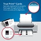 Avery® Clean Edge® Printable Business Card, 2'' x 3.5'', White, 400/Box (08877)