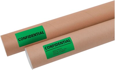 Avery(R) High Visibility Shipping Labels 05964, Neon Assorted, 2 x 4, Pack of 1000