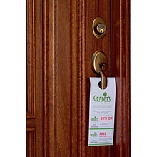 Avery Door Hangers with Tear-Away Cards, 4 1/4 x 11, 80/Box (16150)