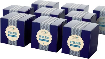 Avery Laser/Inkjet Specialty Label, 2 1/2, Gray/Silver, 8 Labels/Sheet, 8 Sheets/Pack (22836)