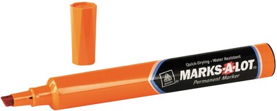 orange permanent marker