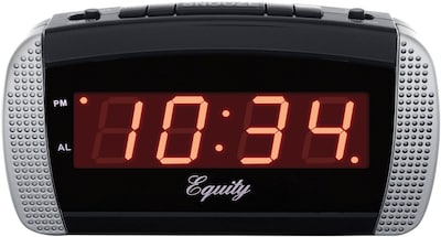 Equity by La Crosse Super Loud 0.9 Inch LED Alarm Clock (30240)