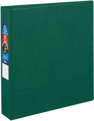Avery Heavy-Duty 1.5 3-Ring Non-View Binder, Green (79785)
