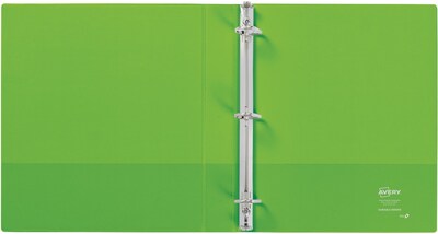 1 Avery® Durable View Binder with Slant-D Rings, Bright Green