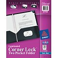 Avery® 47759 Corner Lock™ Two-Pocket Folder, Blue