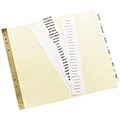 Avery Insertable Paper Divider, 6-Tab, Buff, Set (11730)