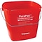 PuraPail Sanitizing Bucket, 6 Quarts, Red (5506-6S)