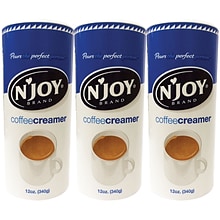 NJoy Powdered Creamer, 12 oz., 3/Pack (94255)