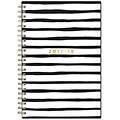 2017-2018 Blue Sky, Academic Ashley G Weekly/Monthly Planner, Black Stripe, 5 x 8