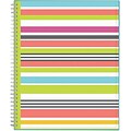 2017-2018 Blue Sky, Academic Todays Teacher, Weekly/Monthly Planner, Stripes, 8.5 x 11