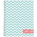 2017-2018 Blue Sky, Academic Dabney Lee, Weekly/Monthly Planner, Ollie, 8.5 x 11