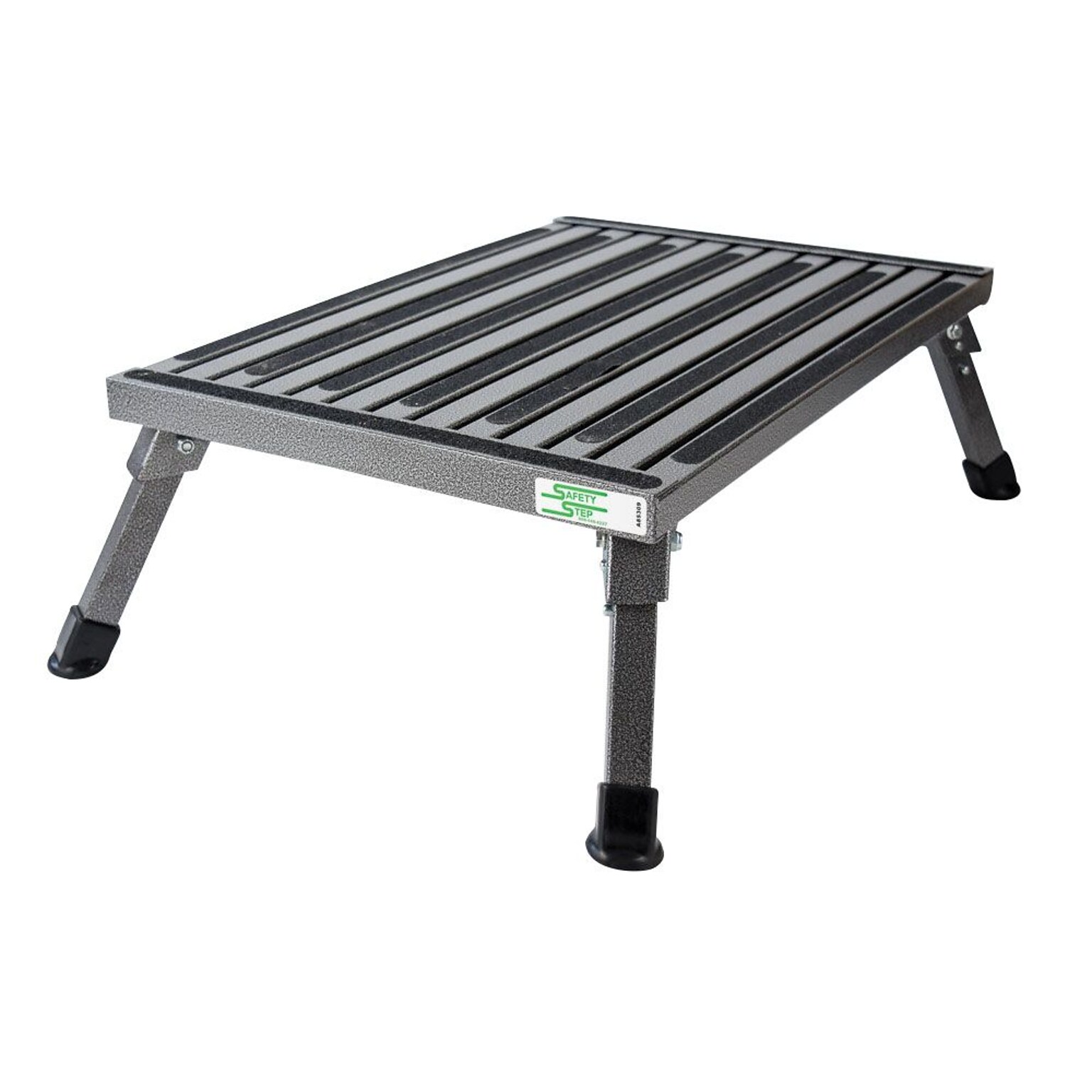 Safety Step Extra Large Folding Aluminum Step, 1000lbs. (XL-08C-G)