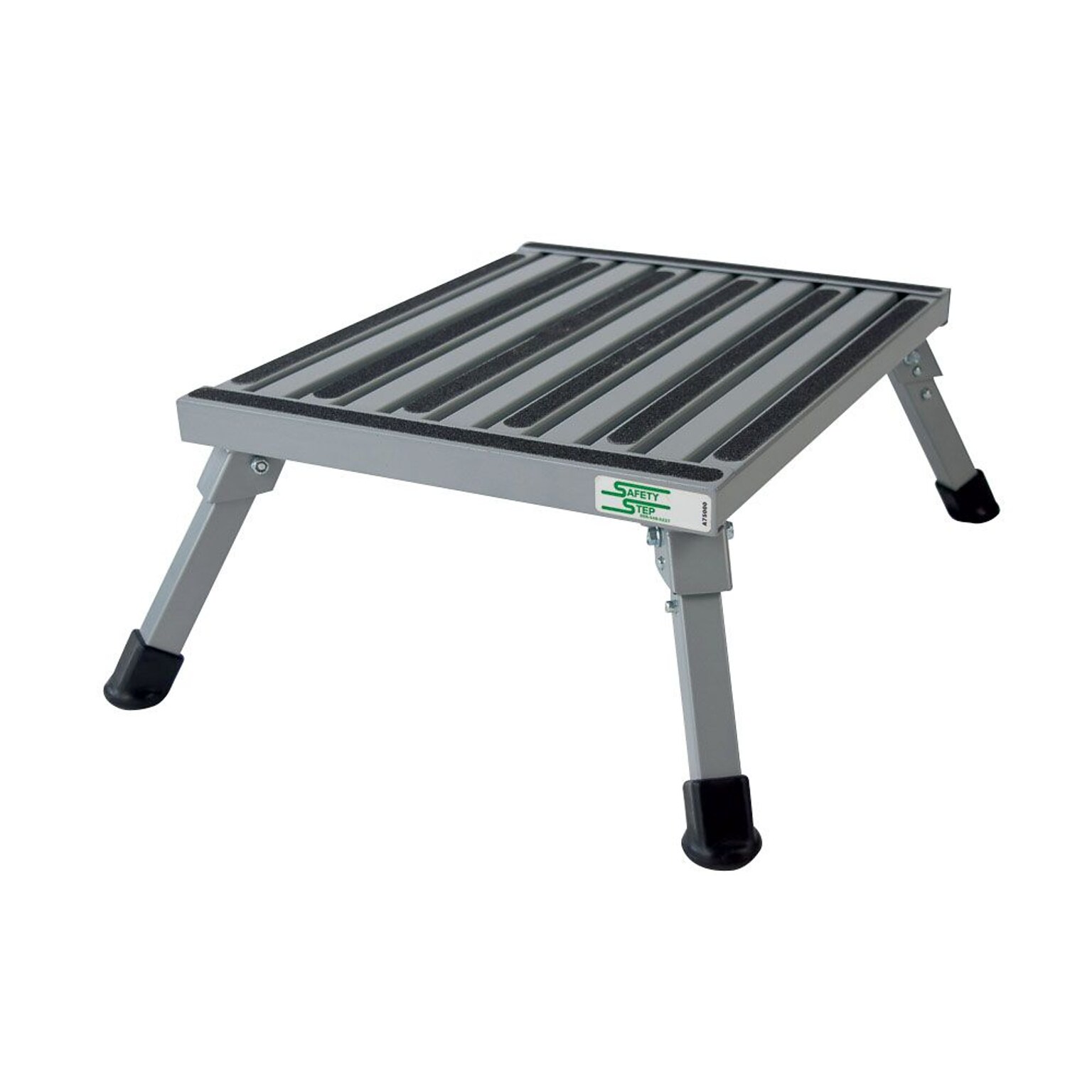 Safety Step Large Folding Aluminum Step, 100lb. (F-08C-S)