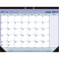 2017-2018 Blueline® Academic Monthly Desk Pad Calendar, 21-1/4 x 16 (CA18173118)