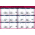 2017-2018 AT-A-GLANCE® Academic Vertical/Horizontal Reversible Erasable Wall Calendar, 12 Months, 32 x 48 (PM36AP-28-18)