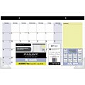 2017-2018 AT-A-GLANCE® QuickNotes® AcademicCompact Monthly Desk Pad, 13 Months, 17-3/4 x 10-7/8