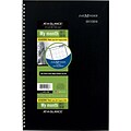 2017-2018 AT-A-GLANCE® Academic DayMinder® Monthly Planner, 14 Months, Black, 7-7/8 x 11-7/8