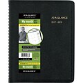 2017-2018 AT-A-GLANCE® Academic Monthly Planner, 18 Months, Black, 6-7/8 x 8-3/4
