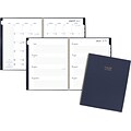 2017-2018 AT-A-GLANCE® 8 x 11 Color Bar Academic Weekly/Monthly Planner, 12 Months, Navy (1067-905A-58-18)