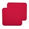 Staples Maroon Mouse Pad, 2 Count Value Pack