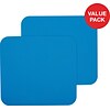 Quill Brand® Mouse Pads, Blue, 2/Pack (50679)