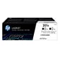 HP 201X Black High Yield Toner Cartridge, 2/Pack   (CF400XD)