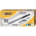 BIC® Atlantis® Mechanical Pencils, 0.5 mm, Gray Barrel, 12/Pk