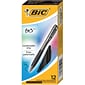 BIC BU3 Retractable Ballpoint Pens, Medium Point (1.0mm), Black, Dozen (BU311BLK)